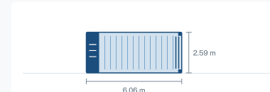 20ft Reefer Container Technical Diagram